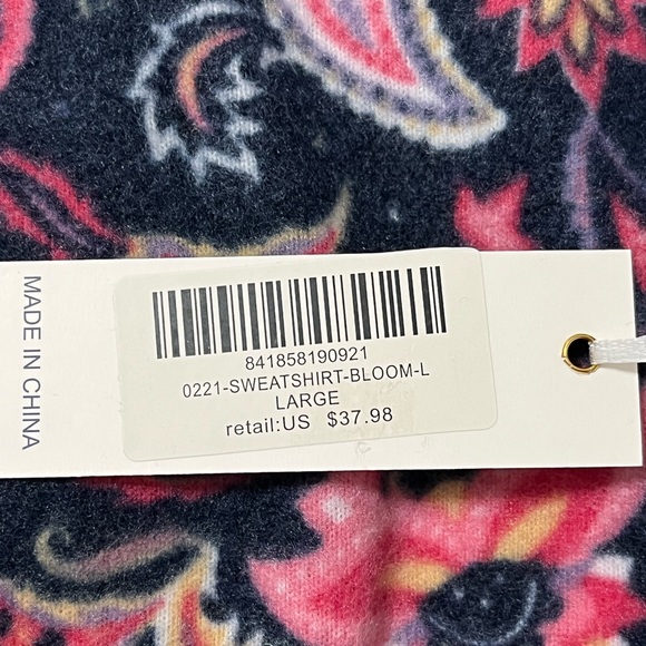 Simply Southern BloomSweatshirt/Top Size Large New! - Picture 6 of 7